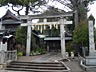 白山社の入り口