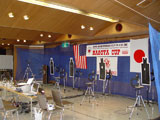 競技ステージ全景