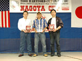 左から総合3位:Jaeger岩井氏、優勝:Ace島田氏、2位:Mac織田氏