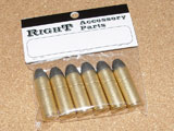 RIGHT社45ロングコルト(真鍮クラシック) RIGHT社製45ロングコルト・ダミーカートリッジ